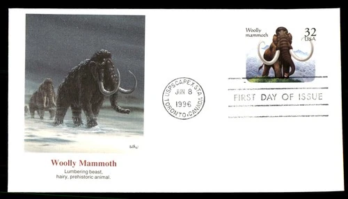 Mayfairstamps Canada FDC 1996 Woolly Mammoth First Day Cover aax_33847