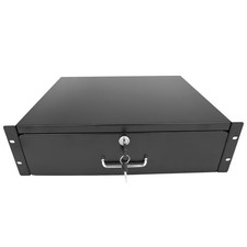 Rack Mount Drawer for 19Inch Server Cabinet Case-Lockable Deep Drawer with Tw...
