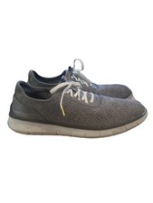 Cole Haan Zerogrand Shoes Mens Size 11 Gray Knit Lace Up Lightweight Sneakers