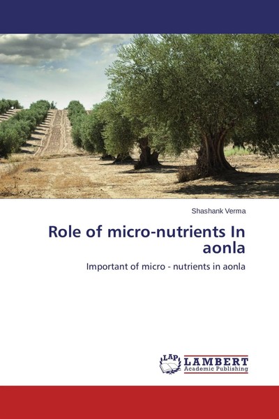 Shashank Verma | Role Of Micro-Nutrients In Aonla | Taschenbuch | Englisch-image