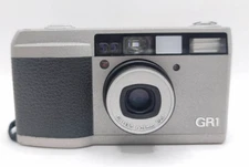 READ!!【NEAR MINT】Ricoh GR1 Silver Point & Shoot 35mm Film Camera From JAPAN