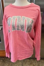 Pre Owned Woman s Pink Sweatshirt Size Small