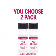 LorAnn Hard Candy Flavoring Oil 2 Count- You Pick Choose Flavors- SHIPS SAME DAY