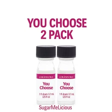 LorAnn Hard Candy Flavoring Oil 2 Count- You Pick Choose Flavors- SHIPS SAME DAY