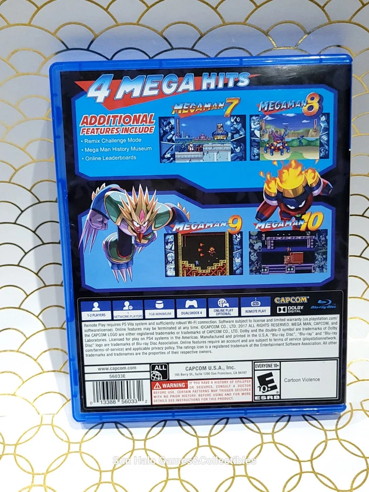 Mega Man Legacy Collection 2 (Sony PlayStation 4, PS4, 2017) Tested, Works! - Image 3 of 4