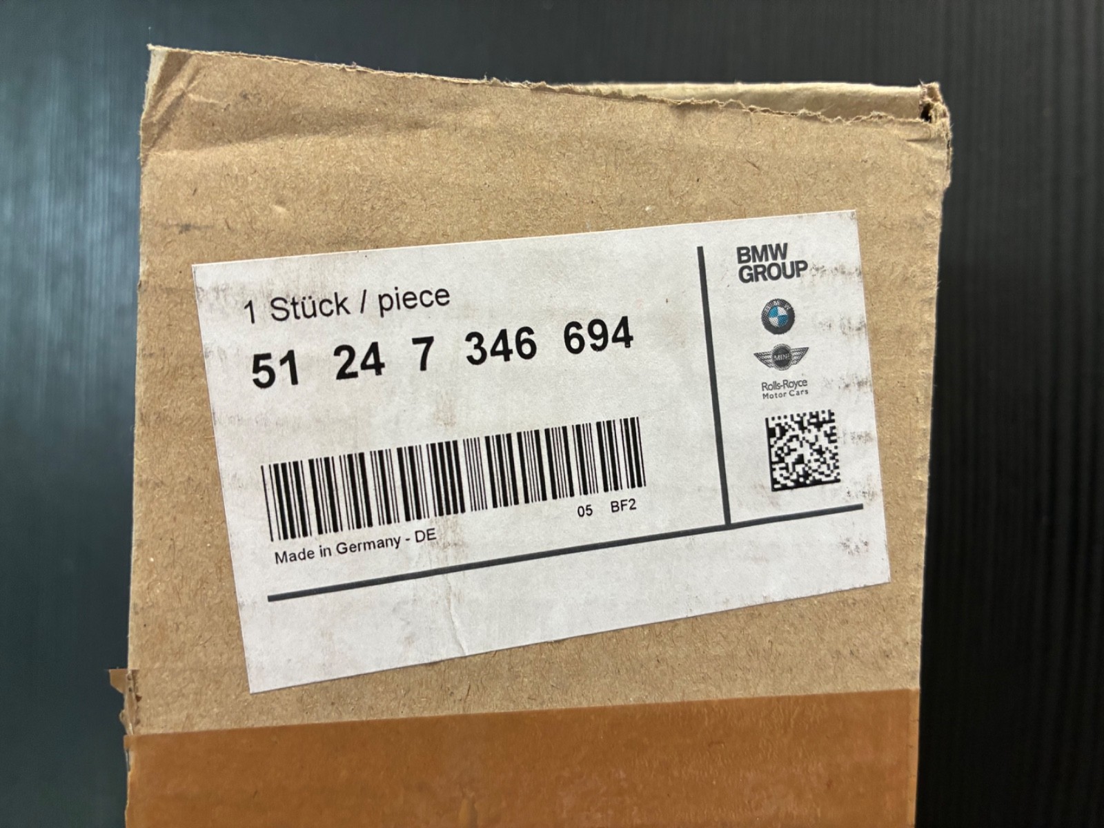 Supporting part, grip for Rolls Royce Dawn, Wraith with Camera 51247346694 READ