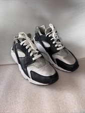 Nike Air Huarache Men  s DD 1068 - 006 Black/ Gray/ White Size 10
