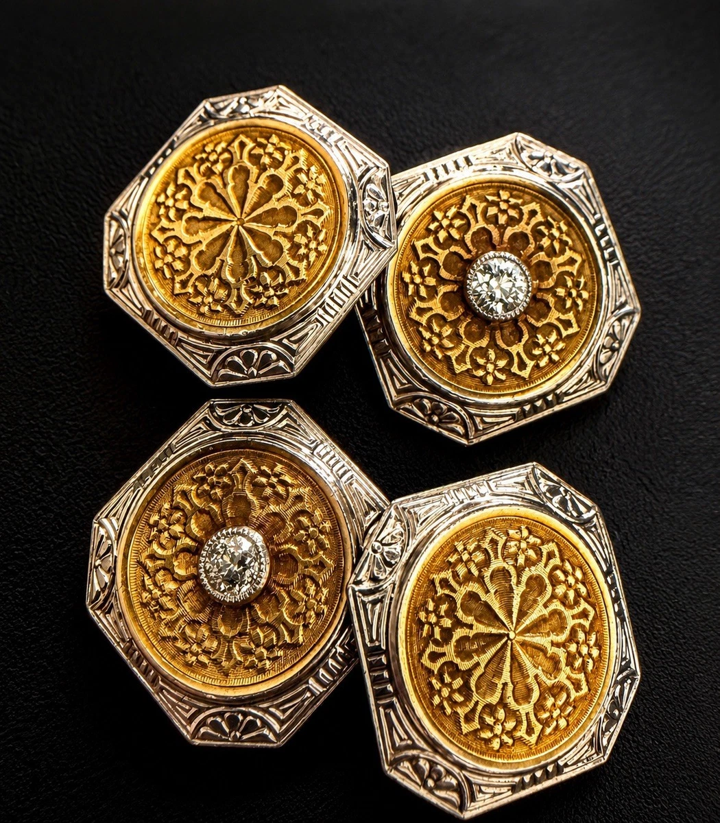 14k Cufflinks for Men for sale | eBay