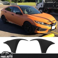 Front Bumper Lip Fits 16-18 Honda Civic Hfp Style Splitter Side Corner Apron Pp Front Bumper Lip Fits 16-18 Honda Civic Hfp Style Splitter Side Corner Apron Pp