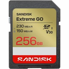 SanDisk 256 GB Class 10/UHS-I U3 V30 SDXC sdsdxgn-256g-gncin