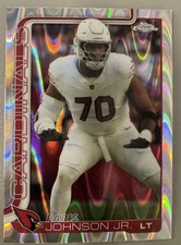 2025 Topps Chrome Paris Johnson Jr. Raywave Refractor #3 Cardinals