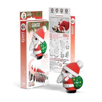 Eugy ~ EUGY - 3D Bastelset Weihnachtsmann 9421035150583
