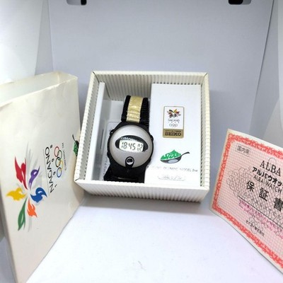 Seiko Alba Spoon Nagano Olympics W626 4010 Armbanduhr Uhr Original