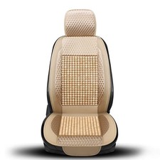 Blueshyhall Wooden Beaded Car Seat Cover Comfortable Massage Car Seat Cushion...