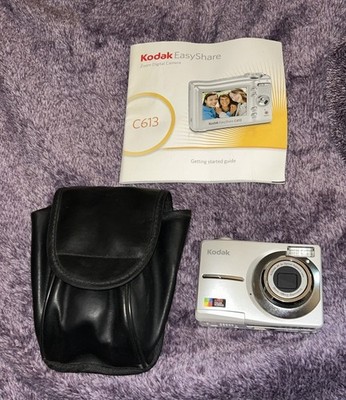 【動作確認済み】 Kodak EASYSHARE C613 Kodak Digital Camera EasyShare C613 6.0MP w/ Case + - Tested