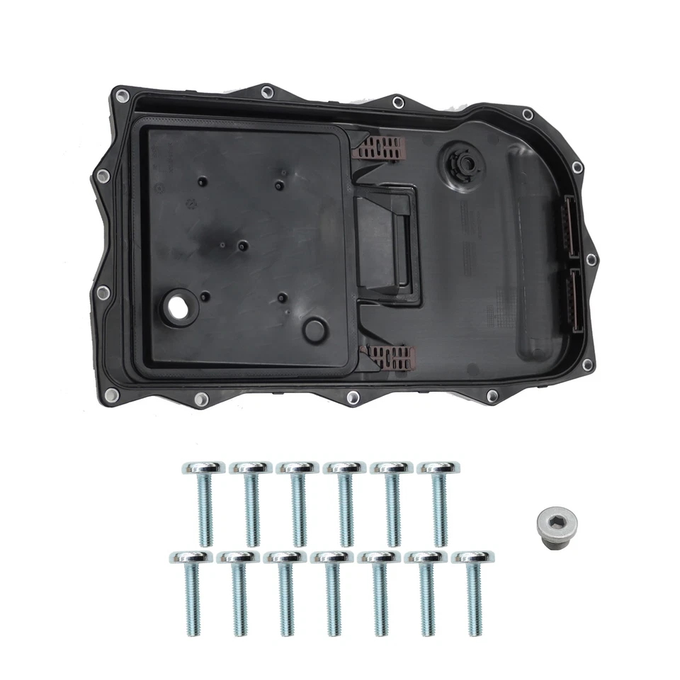 For 12-17 BMW 8 Speed Auto Transmission Oil Pan & Filter & Gasket & Bolt Kit New Foto 3 de 4