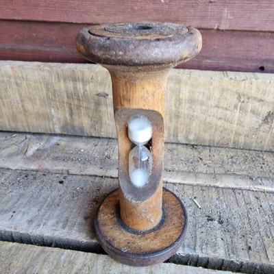 Schönes Beispiel Vintage Baum 5,5'' Holzklöppel 3 Minuten Eieruhr 