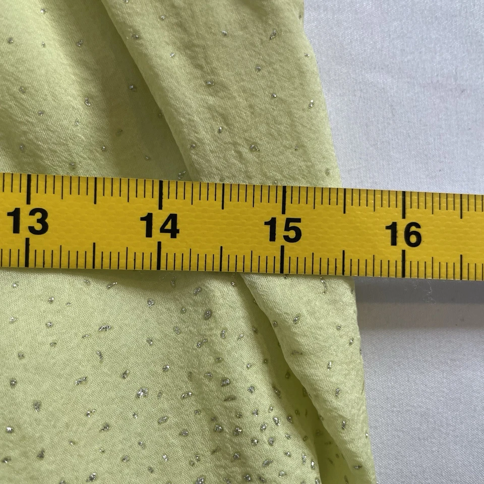 Camiseta sin mangas para mujer Rory Beca amarillo mantequilla de seda est. Talla XS/S Brillante Fluido Foto 4 de 4