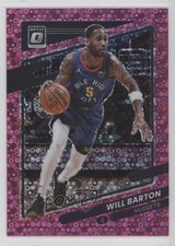 2021-22 Panini Donruss Optic Fast Break Pink Prizm 12/20 Will Barton #61 5l1
