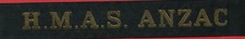 Australische Marine m&uuml;tzenband Australian Navy cap tally hat ribbon