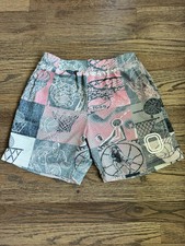Overtime Sweat Shorts Boys Youth XL Multicolor Basketball Mesh Elastic Waist