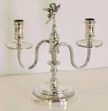 Kerzenleuchter Kandelaber Kerzenständer 800 Silber 2- flammig candlesticks antik