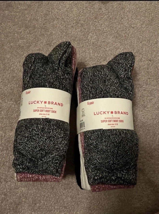 12 Pairs Of Women’s Winter Socks Fits Size 5 To 10. New.
Opens in a new window or tab
