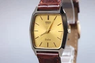 Exc+5 Vintage 1983 SEIKO DOLCE 6030-5480 Quartz Men's 30mm Watch From JAPAN