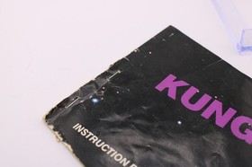 Nintendo NES Kung Fu MANUAL ONLY