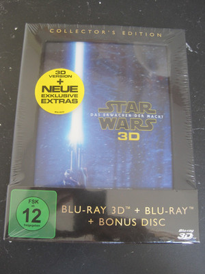 STAR WARS - Das Erwachen der Macht - Collectors Edition - Blu Ray 3D +2D + Bonus
