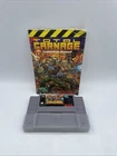 Total Carnage Super Nintendo Entertainment System, 1993 SNES W Manual!