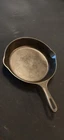 No 7 Unmarked Wagner Ware Cast Iron Skillet 9-3/4" Cast Iron Good Condition