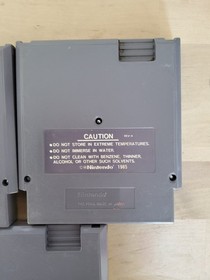 Lot Of Nintendo Nes Video Games Top Gun 2 Track And Field 2  Bases Loaded 2