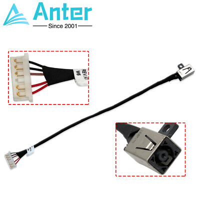 Alimentatore Dc Jack Dell Cavo Jack Alimentazione DC Per Portatili Dell Inspiron - Modelli P47F001, P47F002, P47F003, P47F004, P47F005, P47F006, Ricambio Generico Il Problema Della Pace - Foto 3