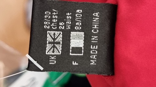 Damen Training Jacke Größe XXS XS Neu mit Etikett Rot Erima 24/920 - Bild 9 von 12