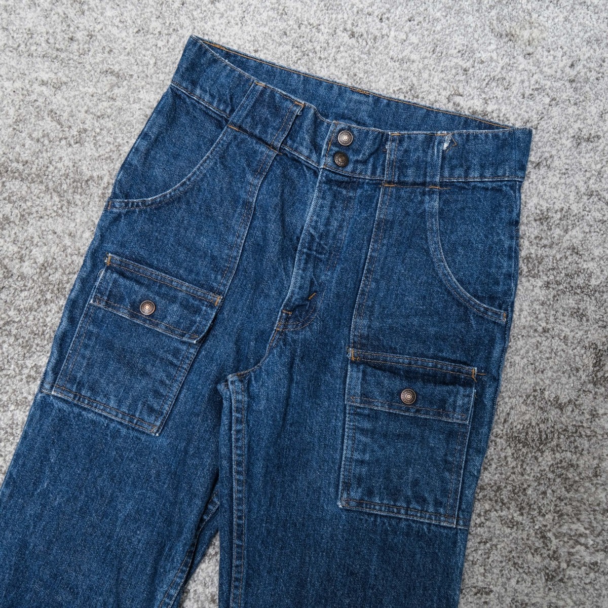 Vintage 1970s Levi's Orange Tab Bush Pants Hippie Flare