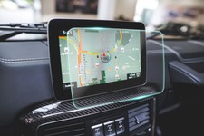 Crystal Clear Screen Protector for 2017 Mercedes Benz G550 Vehicle Navigation
