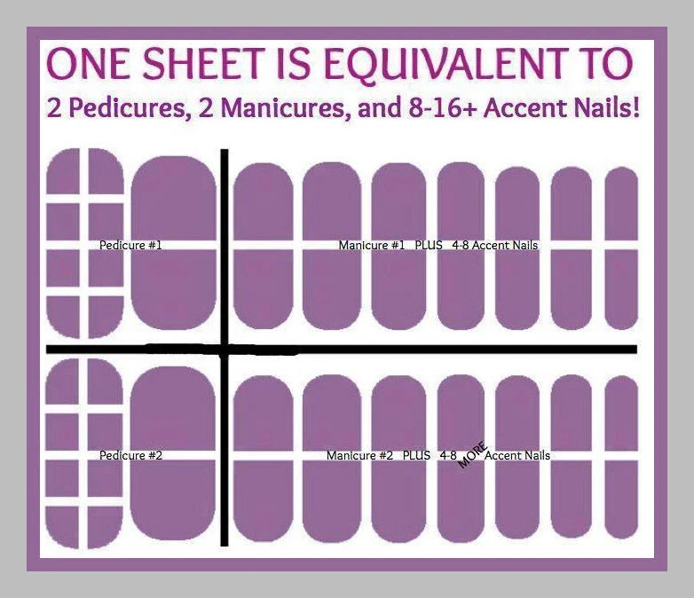 ОБЕРТКИ ДЛЯ НОГТЕЙ JAMBERRY ТЕКУЩИЕ И СНЯТЫЕ С ПРОИЗВОДСТВА T - Z ПОЛНЫЕ ЛИСТЫ ДОСТАВКА USPS 1-Й КЛАСС ПОЧТА - Изображение 2 из 3