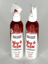 Pack of 2 - Not Your Mother's Way to Grow Leave-In Conditioner 6 fl oz - NEW