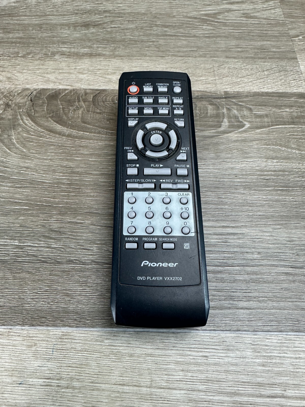 Genuine Pioneer VXX2702 DVD Player Remote Control DV333, DV636 & DV341 -TESTED!