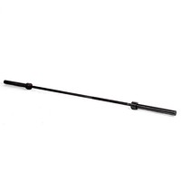 7' Ft Weight Lifting Workout Gym Cap Barbell 2' Olympic Black Eco Bar 7' Ft Weight Lifting Workout Gym Cap Barbell 2' Olympic Black Eco Bar