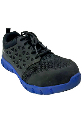 Reebok Men's Work Day One Safety Sublite Black/Blue