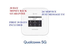 AT&T 5G*UNLIMITED* Data Plan/Hotspot WIFI 6 Netgear Nighthawk M6 HOME-RV-TRUCKR