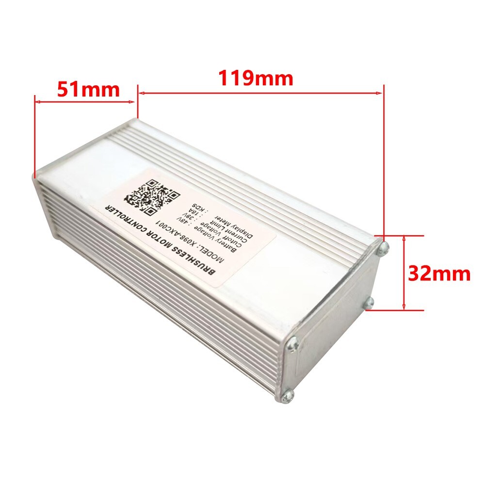 Contrôleur Moteur Brushless 48V 18A X098-AXC001 - Pour Kit Conversion Vélo électrique KDS Et Vélos Universels