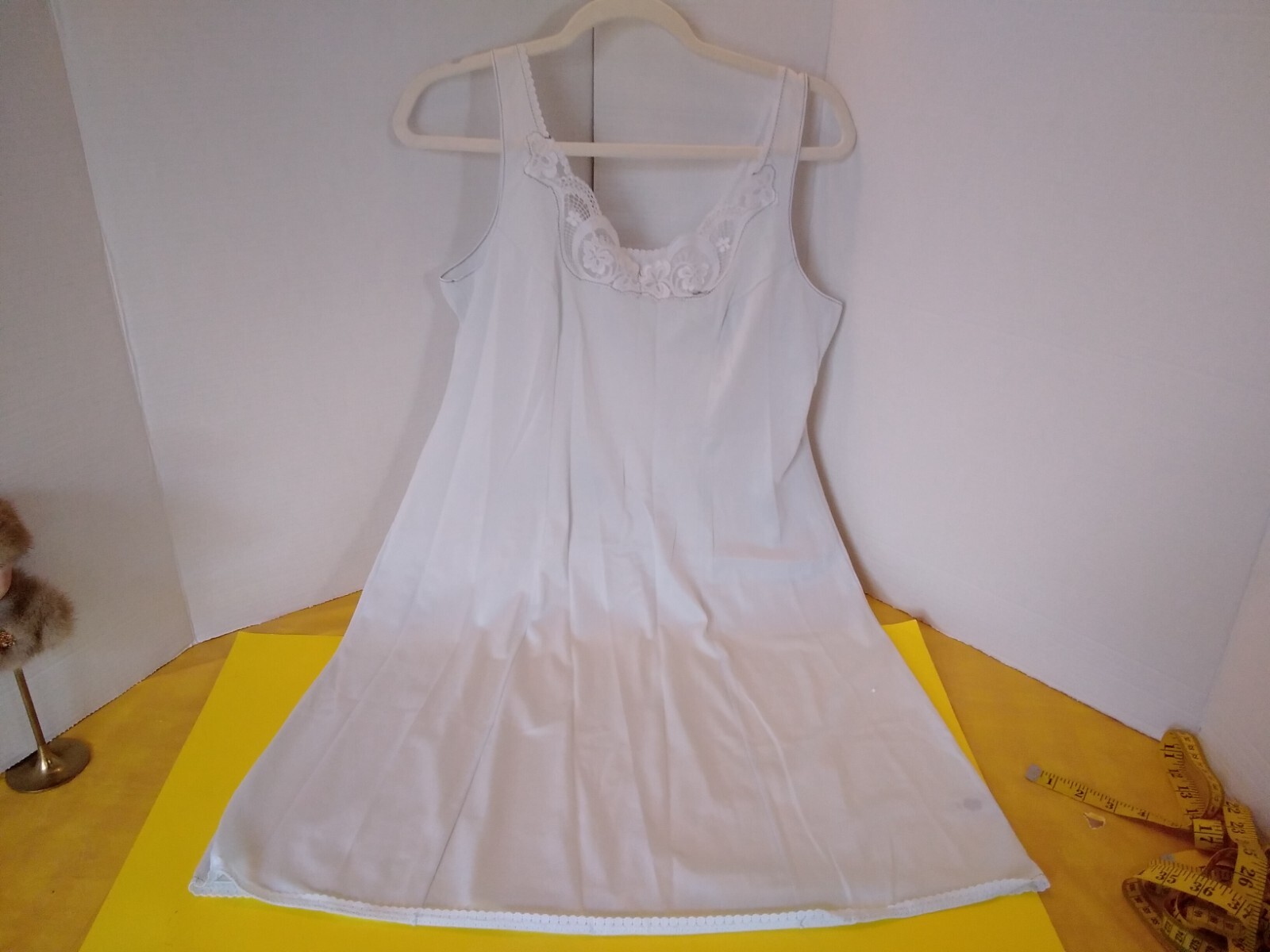 Womans Vintage Full Slip Dress Chemise European S… - image 4