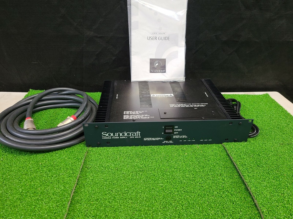 配信機器・PA機器・レコーディング機器 Soundcraft CONSOLE POWER SUPPLY CPS450 Soundcraft cps 150 Regulated Power Supply Audio Mixer | eBay