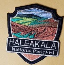 Haleakala National Park Hawaii Embroidered Patch approx 3x3.5"