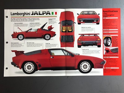 1982 - 1988 Lamborghini Jalpa Coupe IMP 