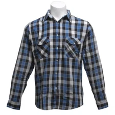 $67.99 HUF Mosaic Woven Shirt (royal blue / black) HUFBU03MSCRBK