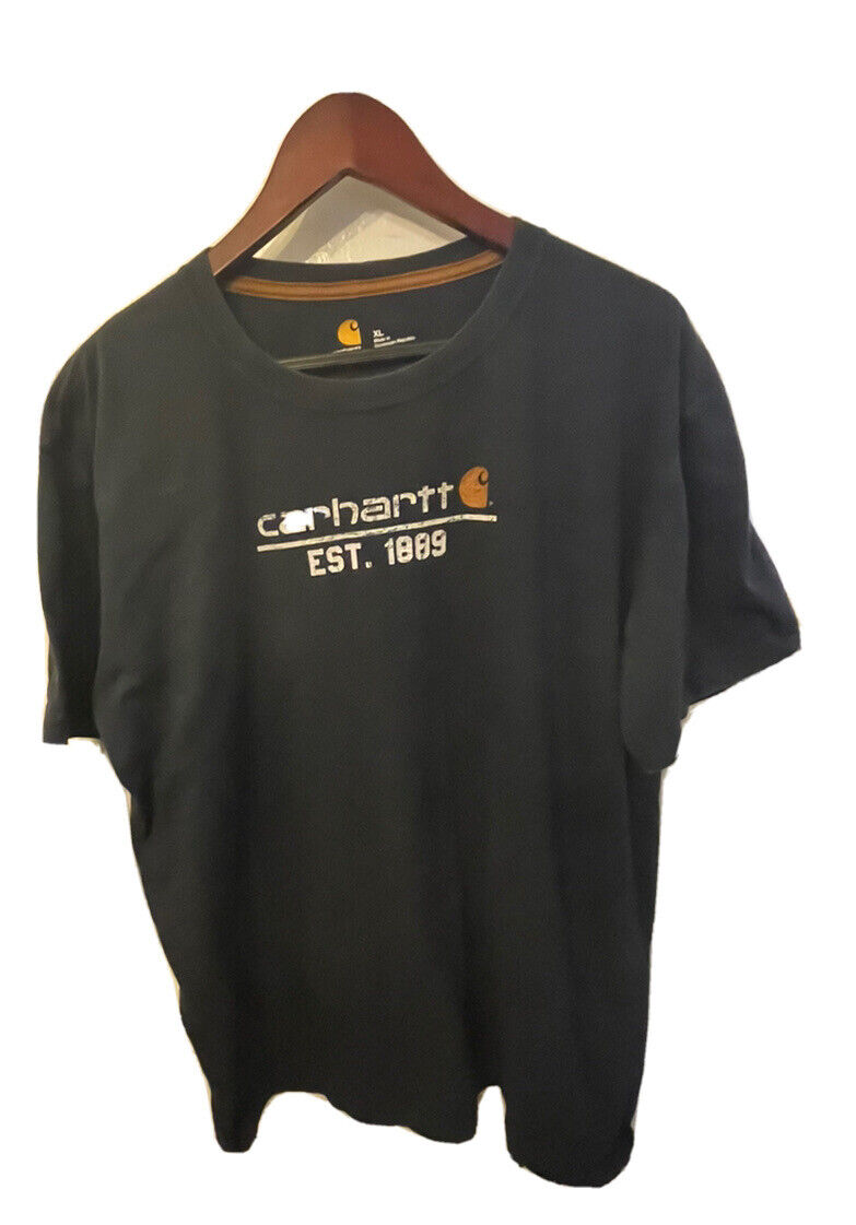 【Carhartt】S/S  STATE T-SHIRT ユニセックス R5426 S/S UNIVERSITY T-SHIRT - Black / White